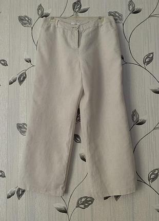Лляні штани marks&spencer 14/l/42