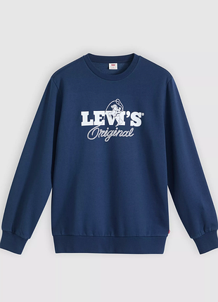 Levi’s standard graphic crewneck sweatshirt / левис мужской свитшот с принтом классический | оригинал | m, l, xl