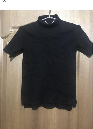 Zara 💙чорна  тепла кофта 💛32/xxs/40/жіночий /підлітковий одяг 4