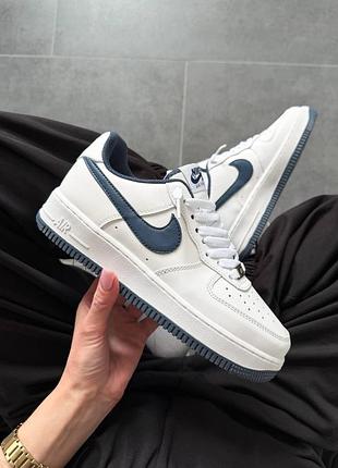 Nike air force 1 low white navy blue