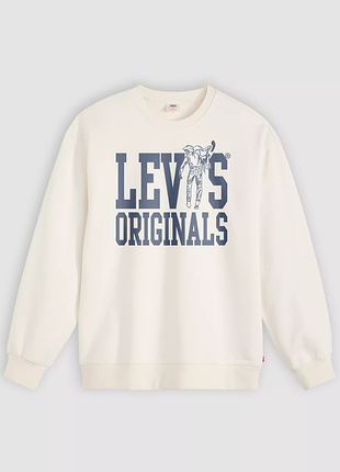 Levi’s relaxed graphic crewneck sweatshirt / левис мужской свитшот с принтом свободного кроя | оригинал | m, xl