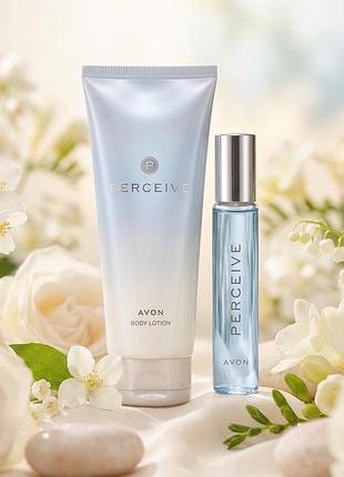 Perceive avon набір , аромат 10 мл. та лосьйон для тіла 125 мл. розпродаж
