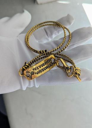 Чокер - подвеска vivienne westwood brass