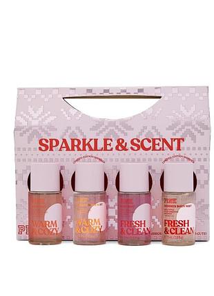 Женский подарочный набор victoria’s secret pink gift set mini mist.