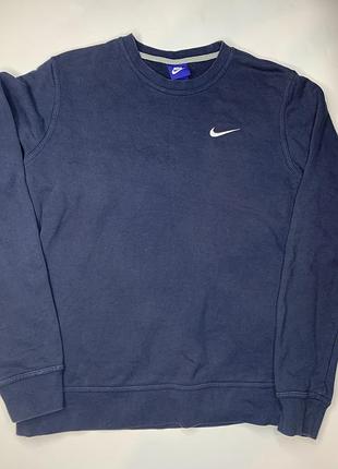 Nike sportswear світшот темно-синій | розмір m