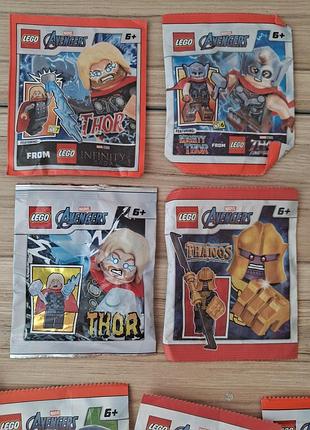 Фигурки lego super heroes marvel, оригинал 2
