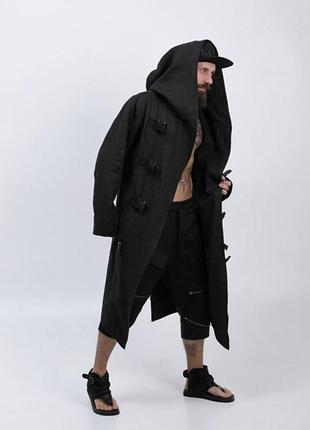 Мантия пальто унисекс dark street style демисезон


￼ размер м
