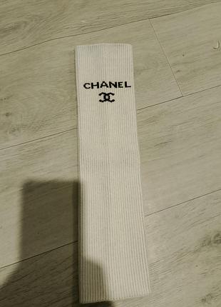 Chanel 2024 cc leg warmers гетер оригінал 100% носок