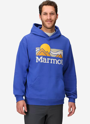 Худи marmot hoodie / мармот мужское худи с капюшоном | оригинал | m, l, xl