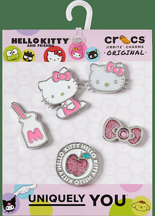 Crocs набор джигбитсов hello kitty 2