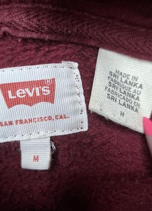 Худі levi's (бордове) 2