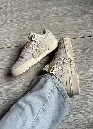 Adidas forum 84 low premium grey beige 2
