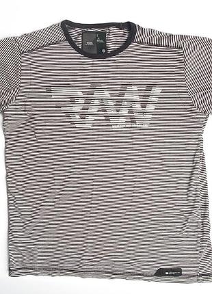 Футболка g-star raw в смужку (розмір l)