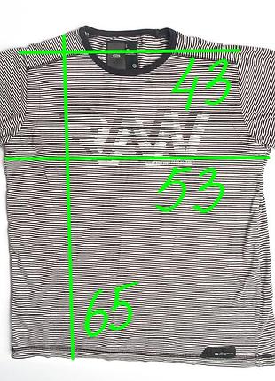 Футболка g-star raw в смужку (розмір l) 6