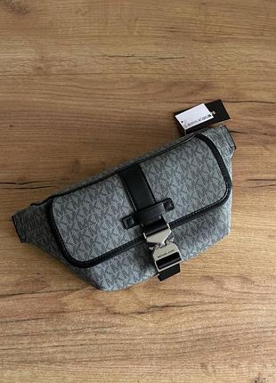 Michael kors hudson signature logo sling pack / мк мужская сумка| оригинал | one size 2