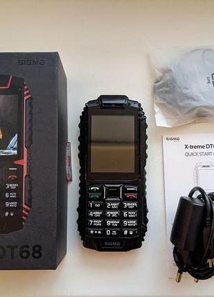 Телефон sigma dt68 бу 2