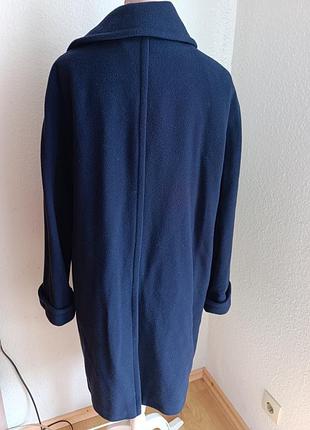 Винтажное двубортное пальто бушлат с золотыми пуговицами xl (48-50) 6