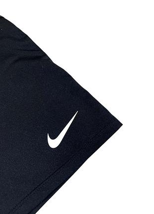 Майка топ nike drifit женская спортивная черная 2