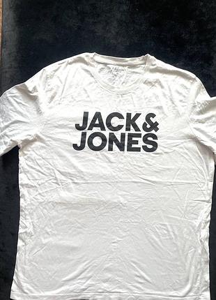 Чоловіча футболка jack & jones, розмір xxl