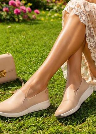 Р.40 clarks женские кожаные слипоны оригинал 5