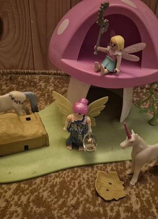 Playmobil "сказочная гай с единорогом и феями" 6