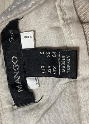 Жіноча блискуча спідниця mango 5