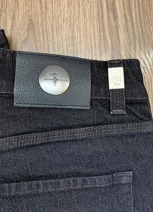 Чоловічі чорні джинси trussardi jeans 4