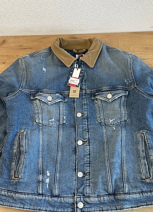 Tommy hilfiger denim jacket / томмі хілфігер чоловіча джинсова куртка | оригінал