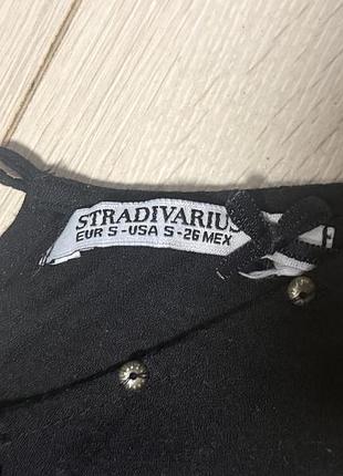 Чорна сукня жіноча stradivarius 3