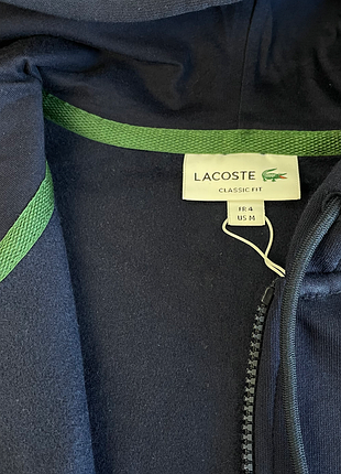 Зип худи lacoste оригинал размер m/зіп худі lacoste/кофта 4