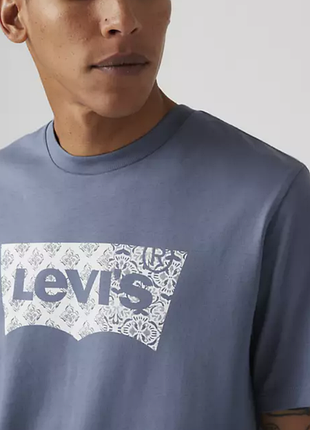 Футболка levi's / футболка левис хлопковая с логотипом | оригинал | m, xl 2