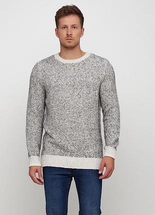 Джемпер чоловічий s.oliver 165296 xl темно-сірий (2200004474724)