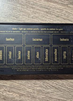 Палетка теней kat von d shade + light eye contour palette сша сефора 5