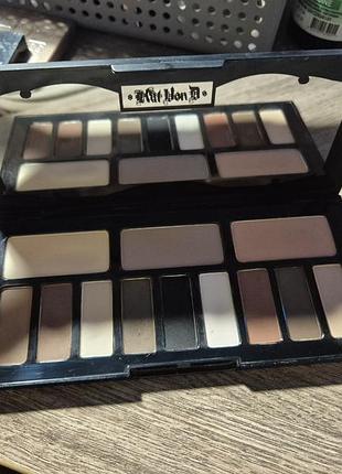 Палетка теней kat von d shade + light eye contour palette сша сефора 2
