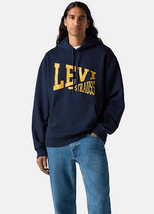 Худи levi’s relaxed graphic hoodie / худи левис графическое оверсайз | оригинал | m, l, xl