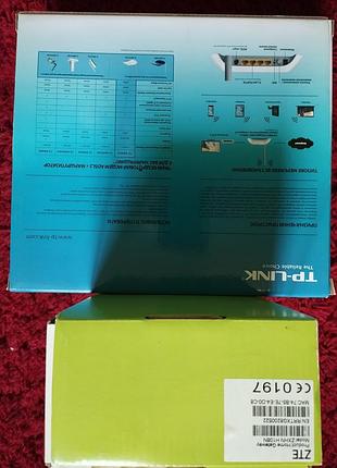 Роутеры tplink/zte 2