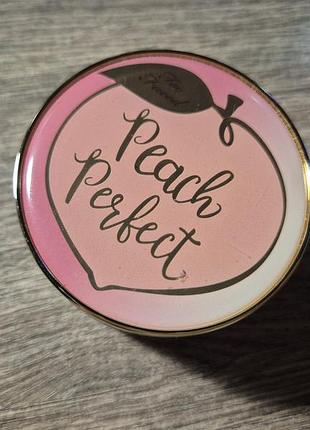 Пудра too faced peach perfect mattifying setting powder 35 g 4
