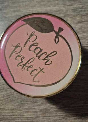 Пудра too faced peach perfect mattifying setting powder 35 g