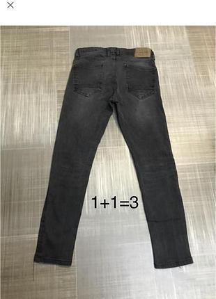 Zara💙чоловічий одяг/темно-сірі  джинси  💛31/м/44