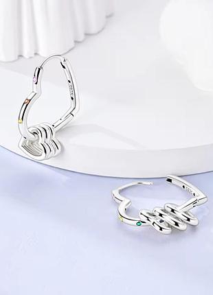 Радужный ритм любви в стерлинговом серебре 5