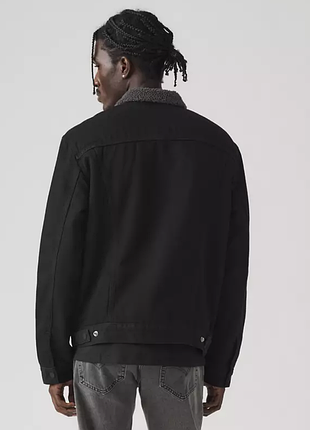 Куртка джинсовая с утеплением levi’s type iii sherpa trucker jacket / куртка левис джинсовая шерпа | оригинал | m, l 2