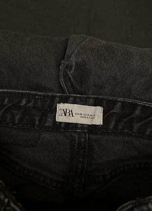 Джинси zara, 32 розмір, чорні, жіночі 3