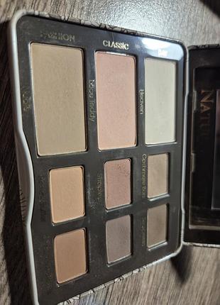 Палетка теней too faced natural matte matte neutral eye shadow 5