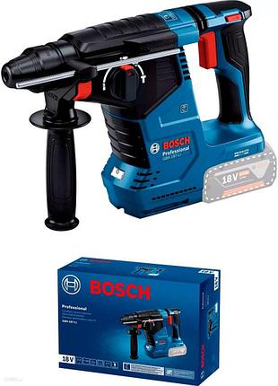 Аккумуляторный бесщеточный перфоратор bosch professional gbh 187-li 18v sds-plus 2.4 дж (0611923020) без акб и зарядного устройств