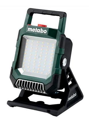 Професійний акумуляторний світлодіодний ліхтар metabo bsa 18 led 4000 18v lihd/li-ion, 4000 лм, без акб та зп (каркас)