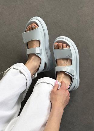 Ugg goldenglow sandals blue/white 2