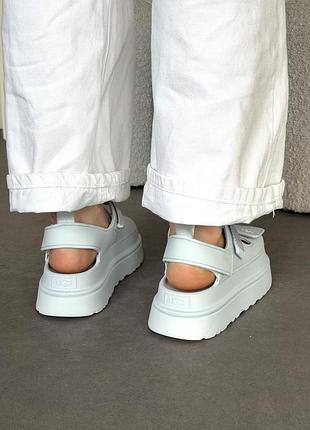 Ugg goldenglow sandals blue/white 3
