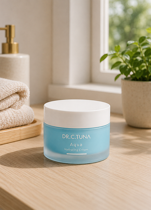 Крем для лица farmasi dr. c. tuna aqua hydrating cream 50 мл - глубокое увлажнение для всех типов кожи