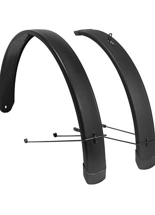 Крылья eurofender duo square 29"/65 мм черный-матовый (jhyhg8)