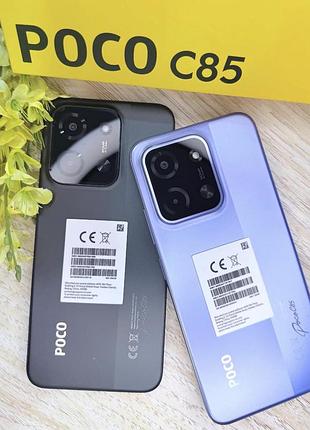 Poco c85 6+6/128 nfc | новий, гарантія рік